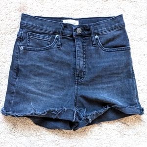Madewell High Rise Demon Shorts